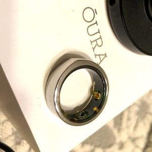 Oura Balance Silver Ring Size 9